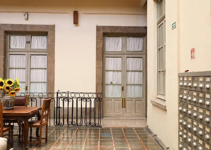 Casa Sauto 12 Loft With Balcony And Rooftop Centro Mexico City